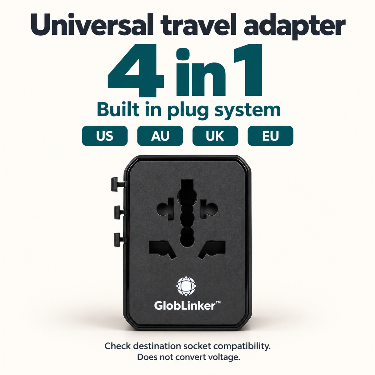 G70 PRO Universal Travel Adapter & Fast Charger