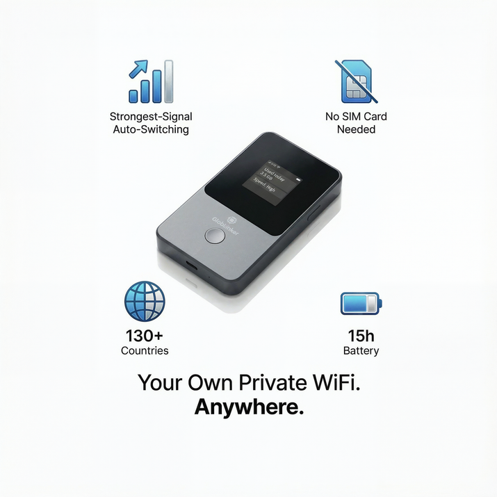 GlobLinker™ - Portable WiFI Hotspot – GLOBLINKER™